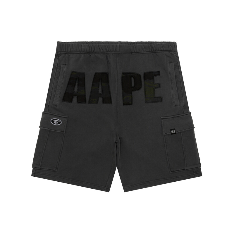 

Повседневные шорты мужские черные Aape, черный