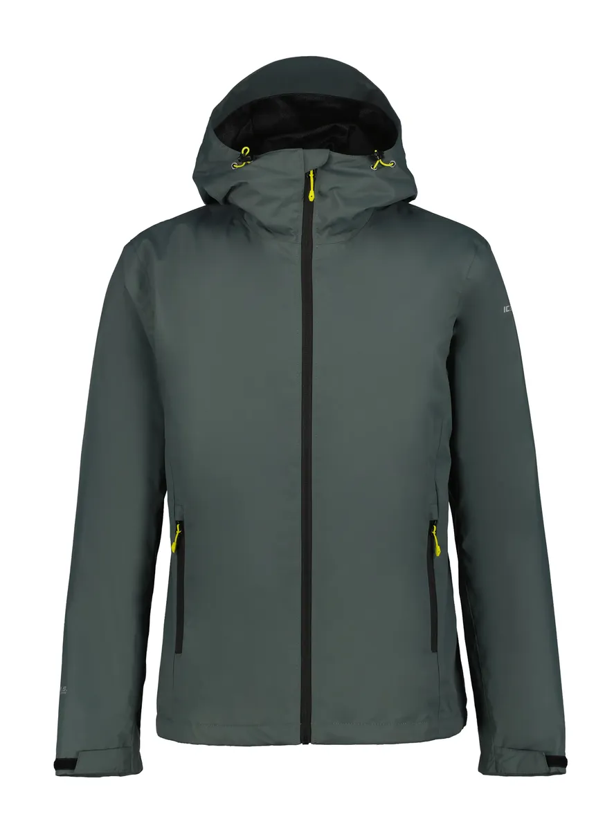 

Функциональная куртка Icepeak "H FUNKTIONSJACKE BRECKERFELD", с капюшоном и шнуром, оливковый