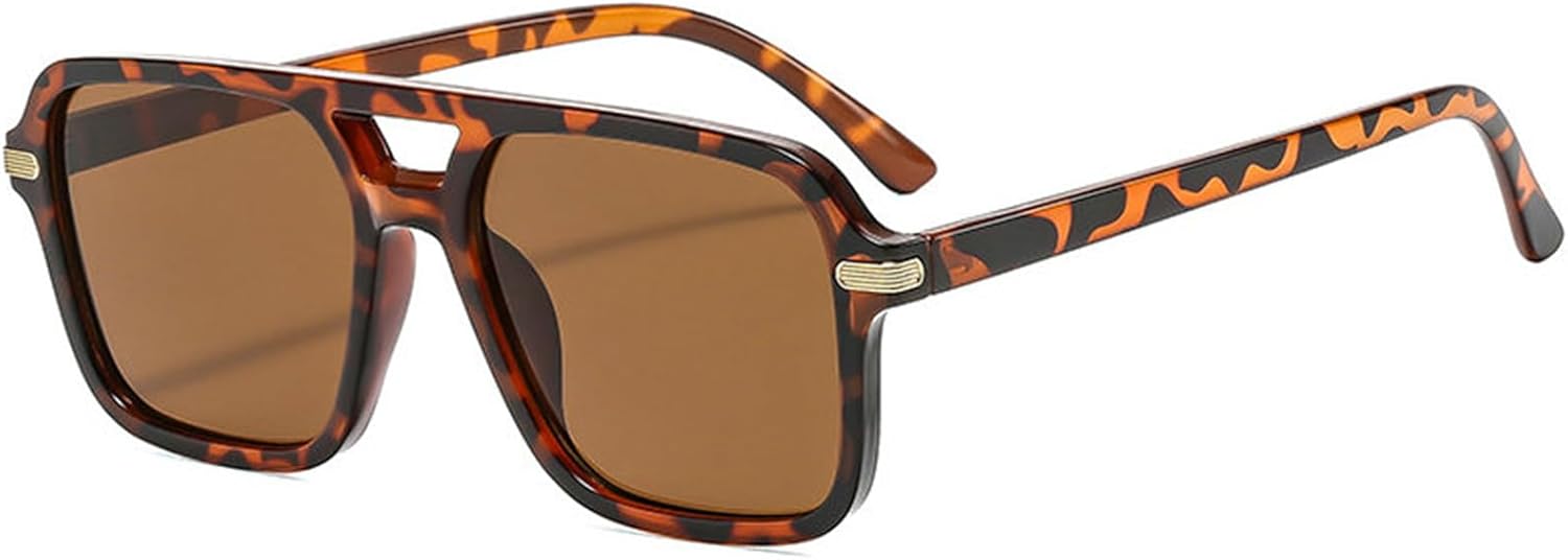 

Willochra Модные солнцезащитные очки-пилот большого размера для женщин и мужчин, роскошные металлические солнцезащитные очки в крупной оправе с градиентным затемнением и защитой от УФ-излучения UV400, C4