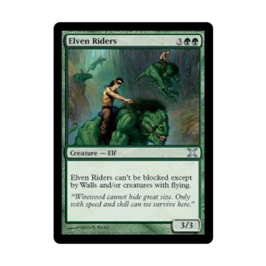 

CCG Эльфийские всадники (U), MTG - 10th Edition