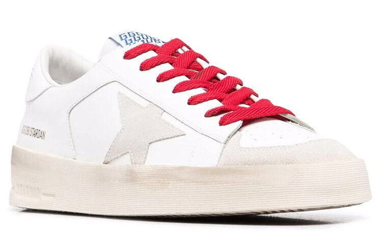 Обувь для скейтбординга Stardan, мужская, низкая, белая Golden Goose — фото 3