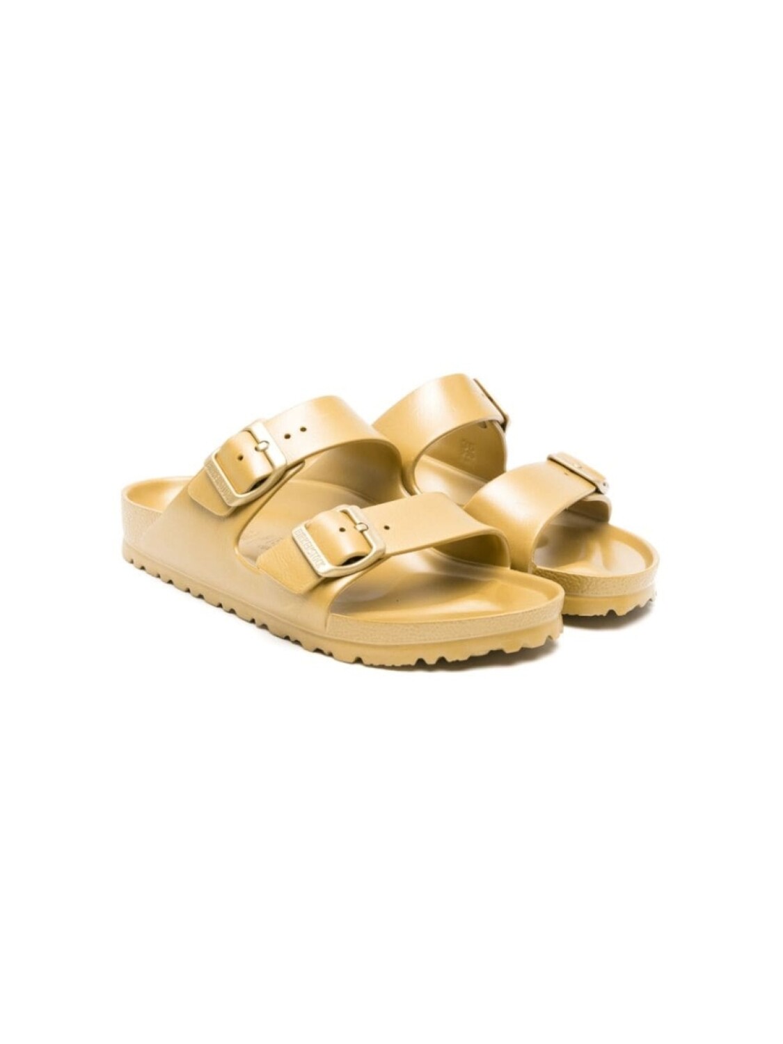 

Birkenstock сандалии Arizona с пряжками, золотистый