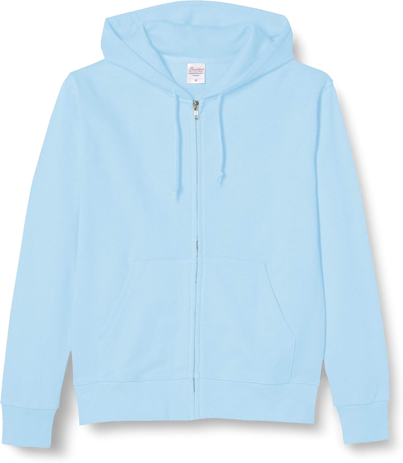 

Мужская толстовка Printstar 00189-NNZ, 273 г, на флисовой подкладке, стандартный капюшон с застежкой-молнией, светло-синий