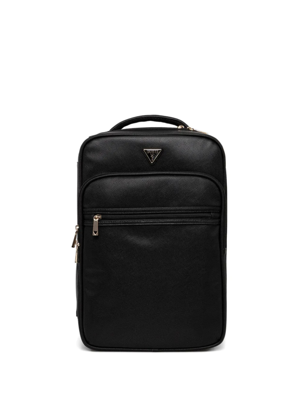 

Рюкзак из кожи Norom Saffiano GUESS USA, черный