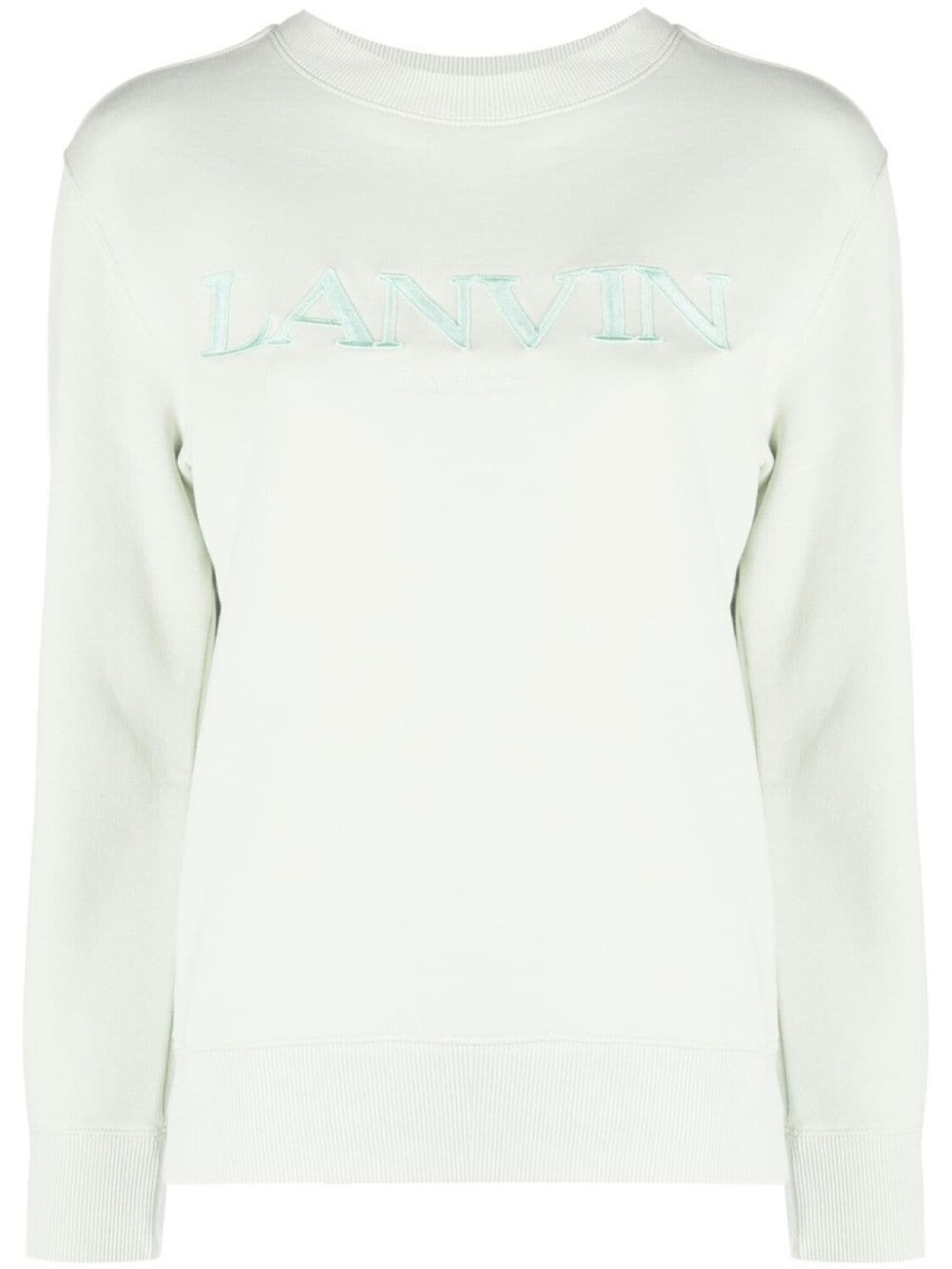 

Lanvin толстовка с вышитым логотипом, зеленый