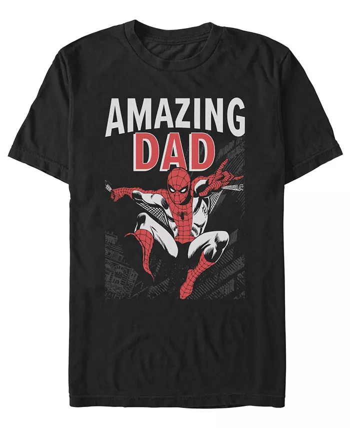 

Мужская футболка с коротким рукавом Amazing Dad Fifth Sun, черный