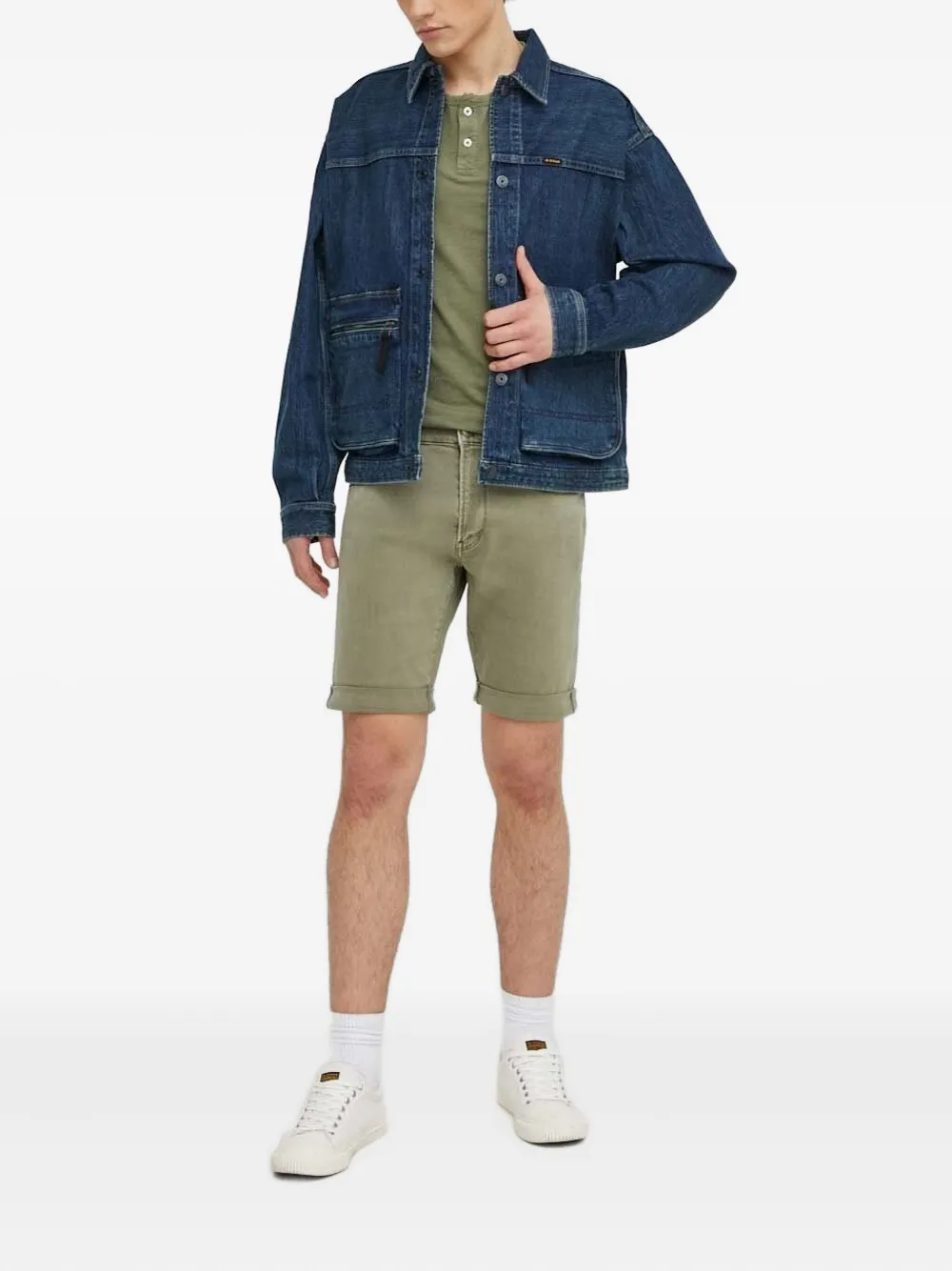 

Джинсовая куртка G-Star RAW, синий