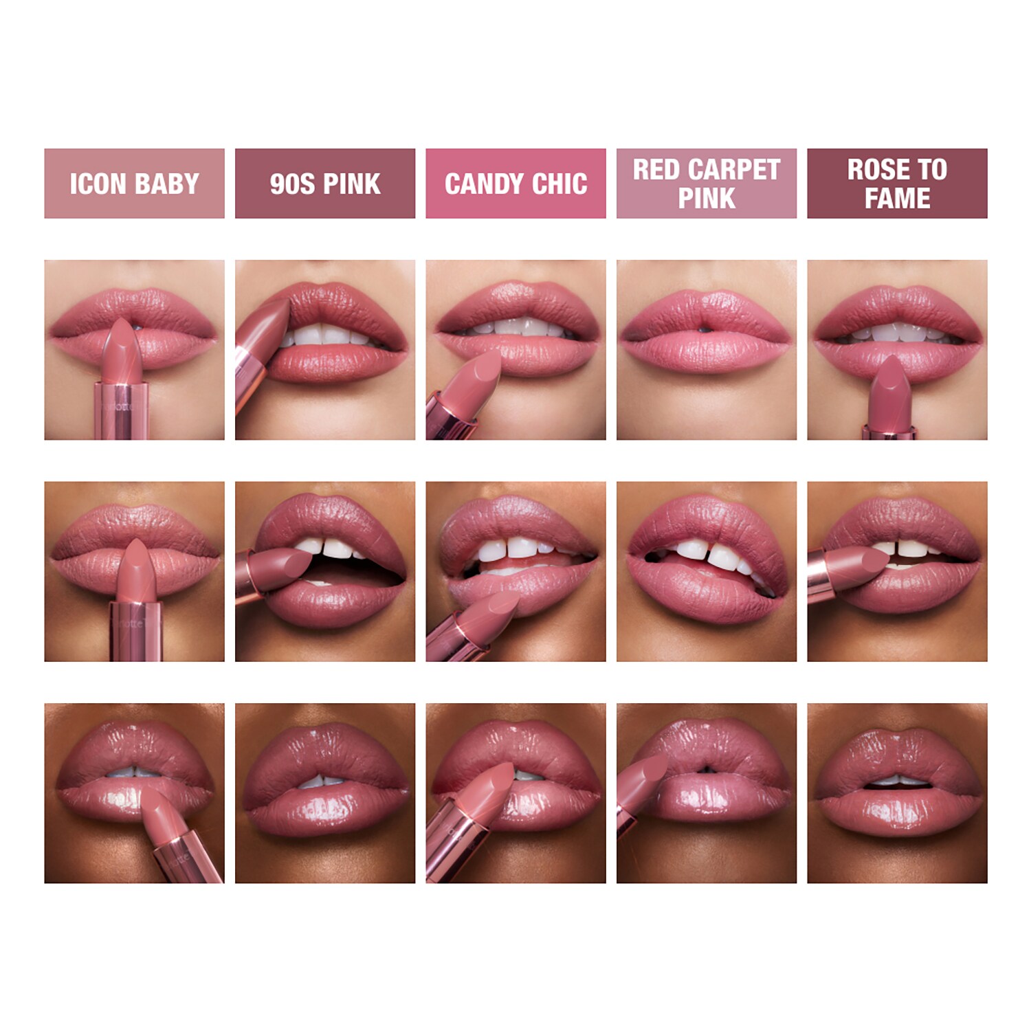Губная помада Hollywood Beauty Icon Charlotte Tilbury, Red Carpet Pink (3,5 g) — фото 2
