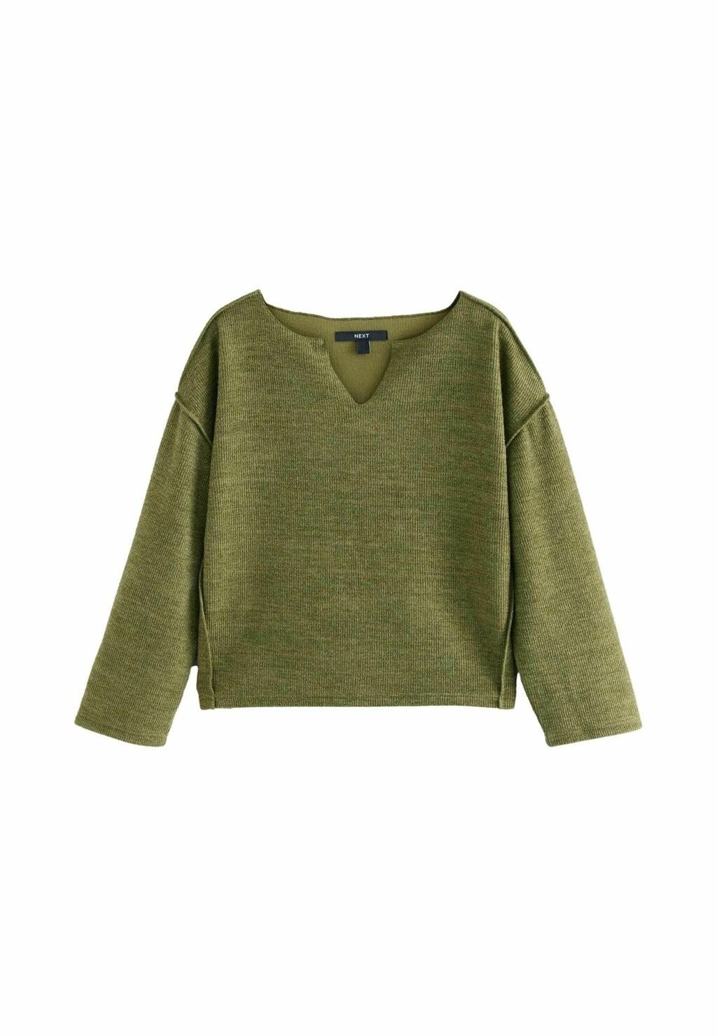 

Джемпер NOTCHED NECK Next, зеленый