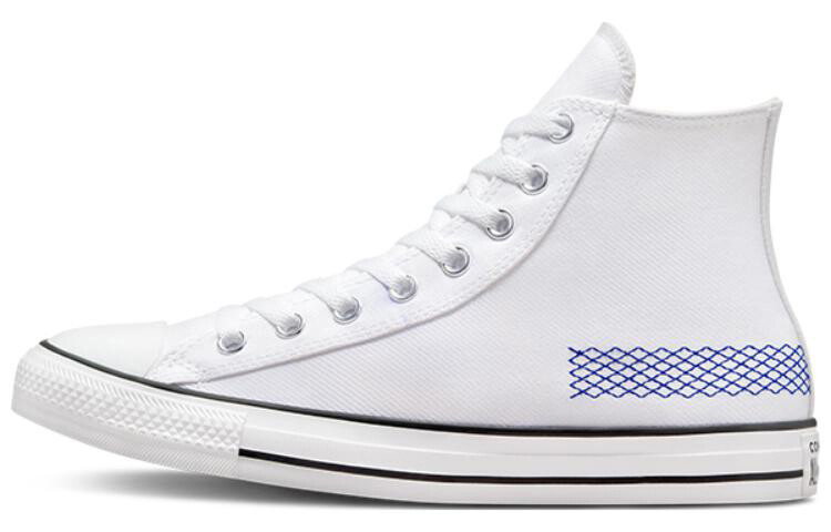 

Кеды Converse Chuck Taylor All Star High Top Retro Sports Skateboarding Shoes White Blue