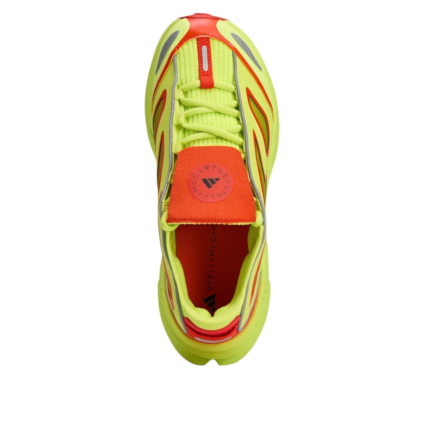 Кроссовки (WMNS) adidas x Stella McCartney Adistar 'Collegiate Orange Preloved Lime' — фото 3