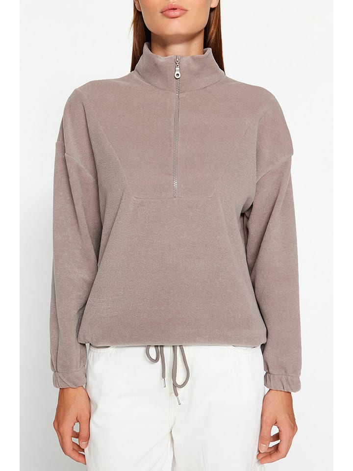 

Толстовка trendyol Sweatshirt, бежевый