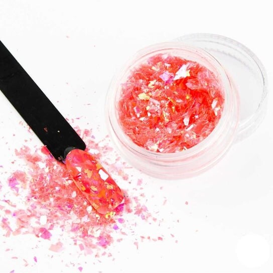 

Фольга для вырезания ногтей, баночка с эффектом разбитого зеркала №11 MollyLac, Molly Lac