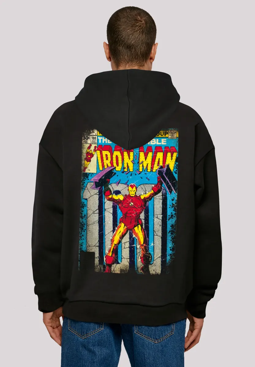 

Толстовка F4NT4STIC "Marvel Iron Man Cover", принт, черный