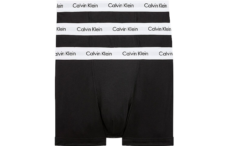 

Мужские трусы Calvin Klein, Черный (3-полосный)