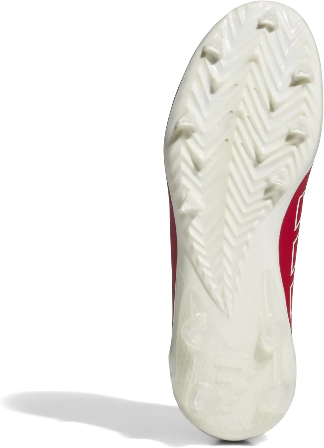 Мужские кроссовки Adidas Adizero Electric.1 для американского футбола, красно-белый — фото 2