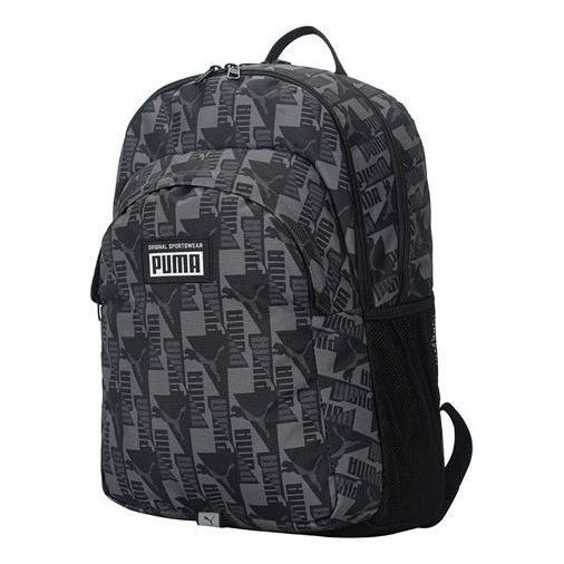 

Сумка academy backpack 'black grey white' Puma, черный