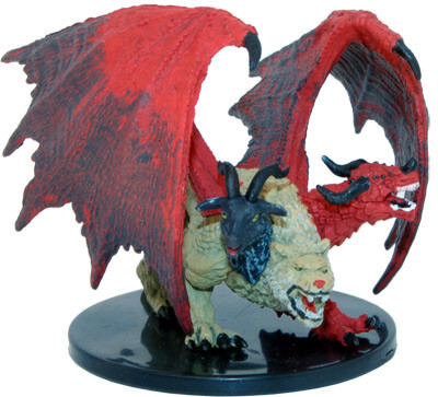 

Миниатюра WizKids/NECA Legendary Adventures #26 Chimera (U)