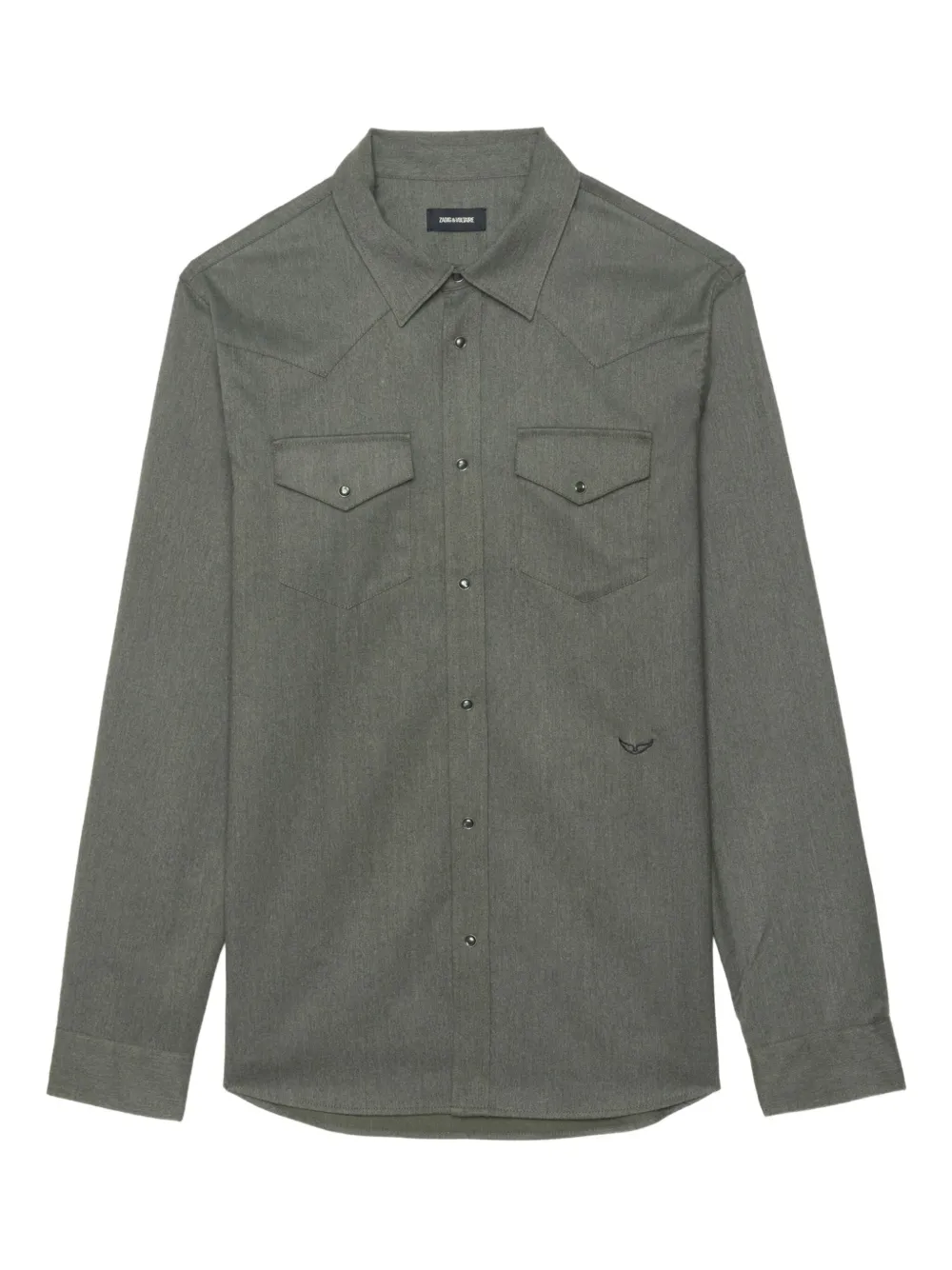 

Рубашка Saby с карманами Zadig&Voltaire, зеленый