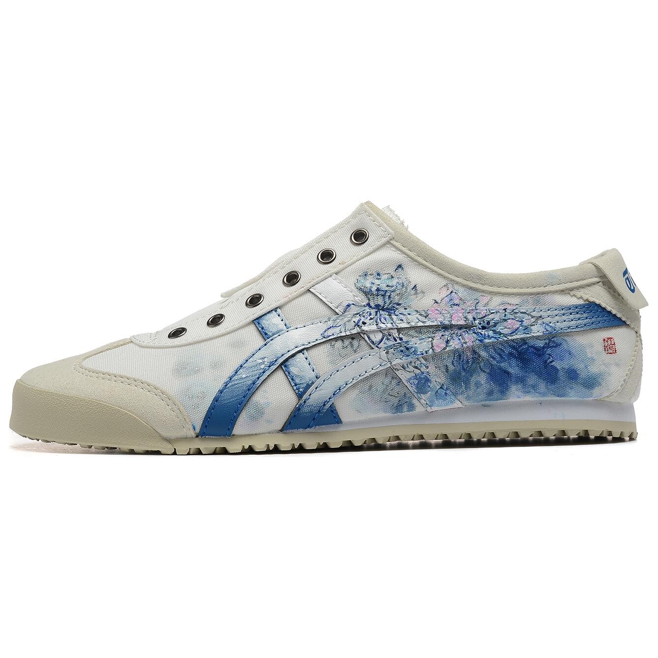 

Кроссовки Onitsuka Tiger MEXICO 66 Casual Shoes Unisex Low-Top White Blue Red