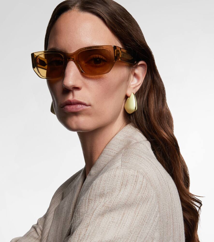 Прямоугольные солнцезащитные очки Intrecciato Bottega Veneta — фото 3