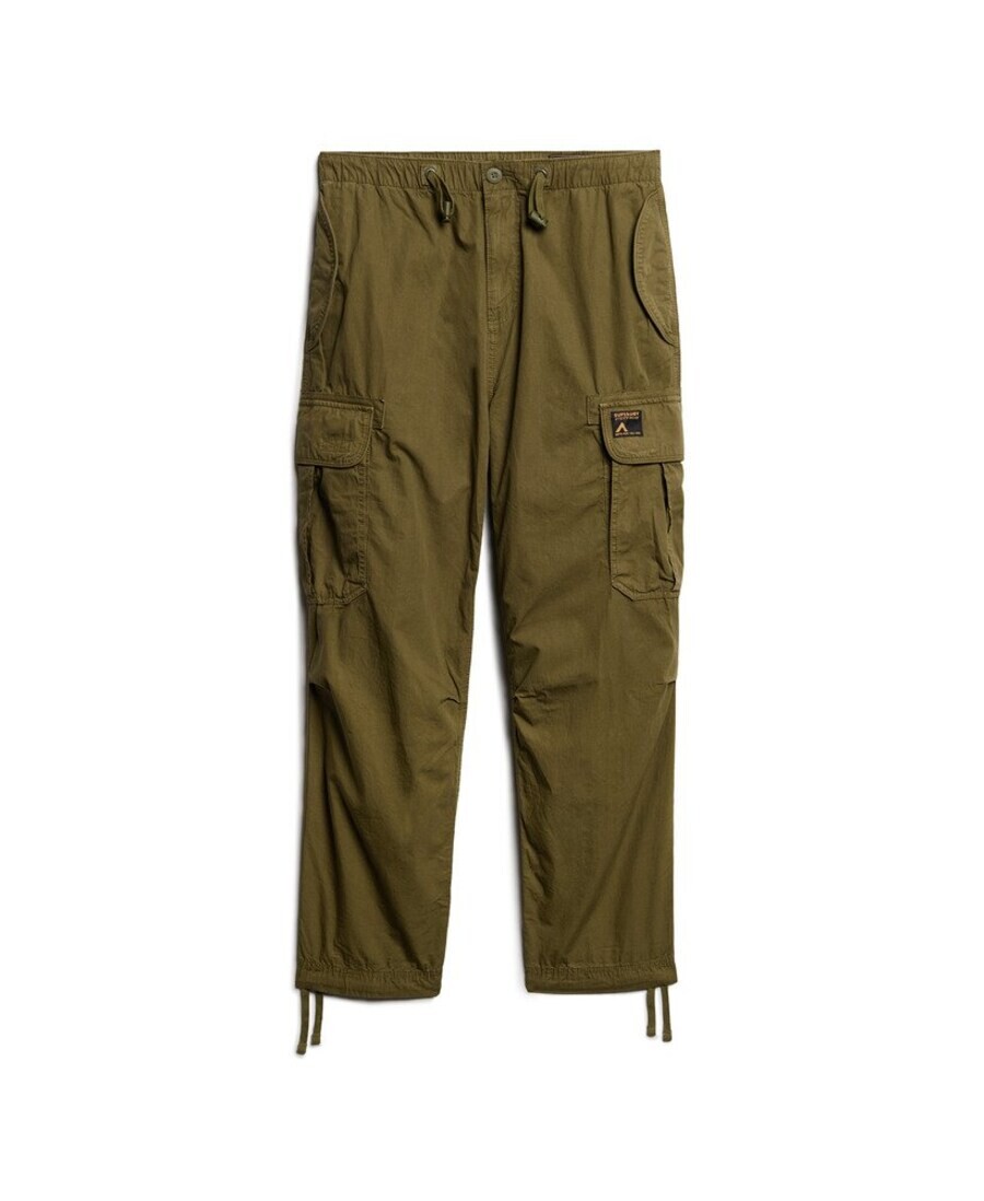

Брюки Superdry Loose fit Cargo Pants, оливковый