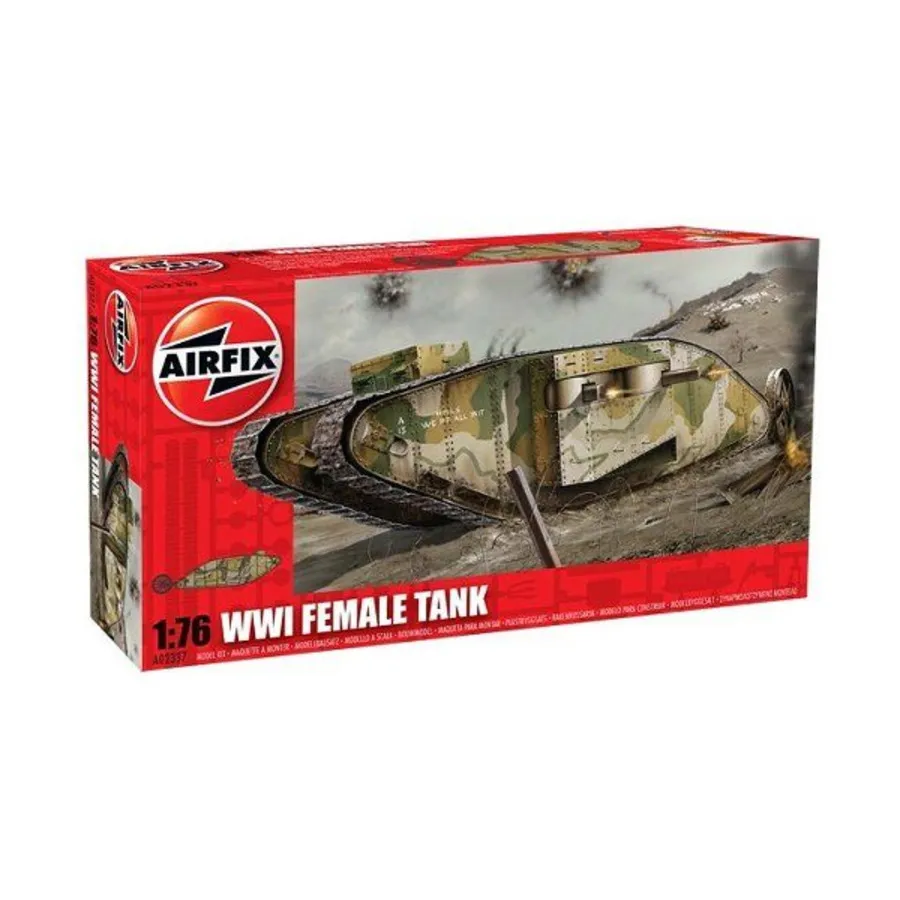 

Женский танк Первой мировой войны, WWI Tanks (1:76) (AirFix)