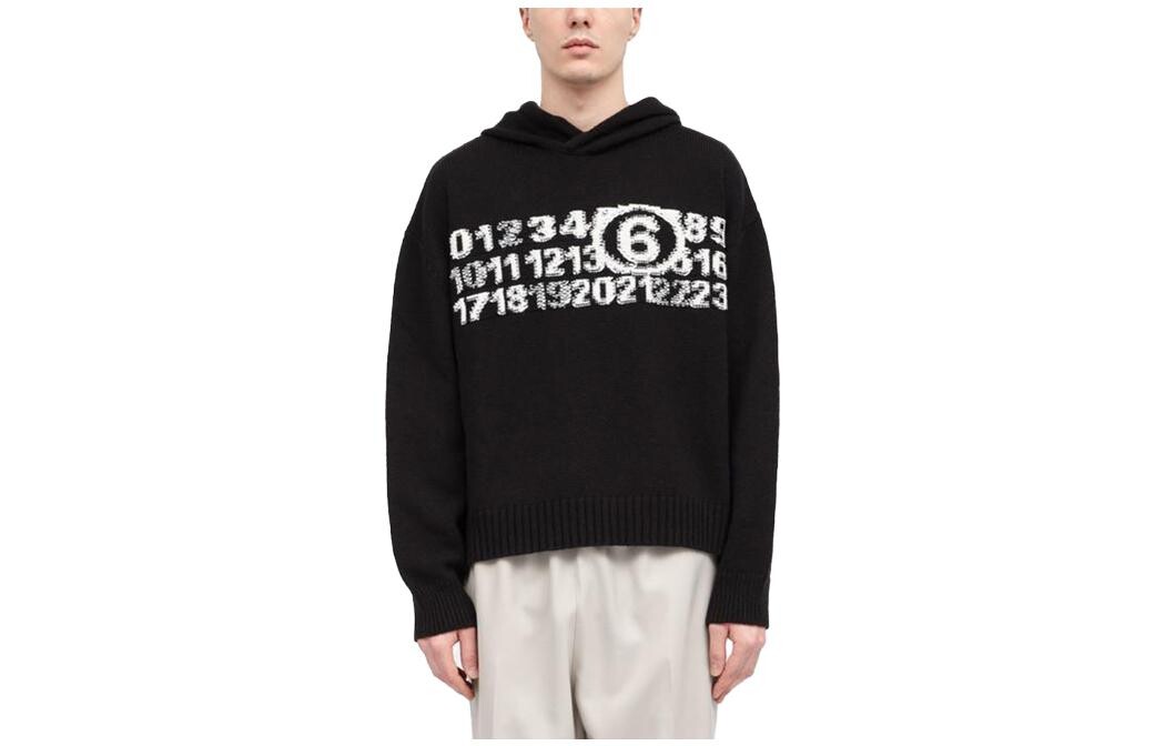 

Свитер мужской черный Mm6 Maison Margiela, черный