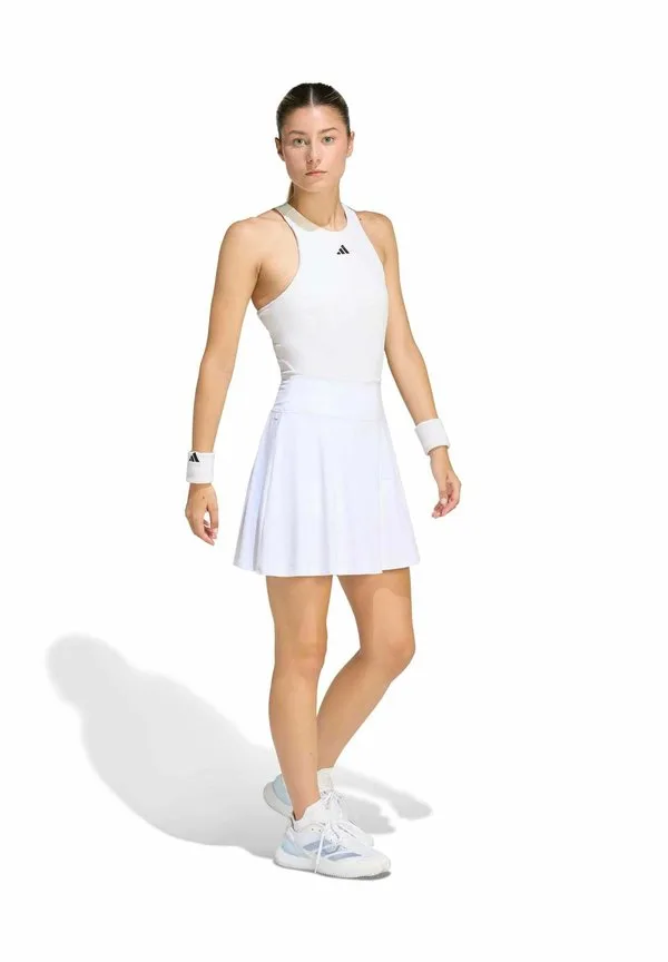 Юбка для рок-клуба длинная спортивная юбка Adidas Performance, White — фото 3