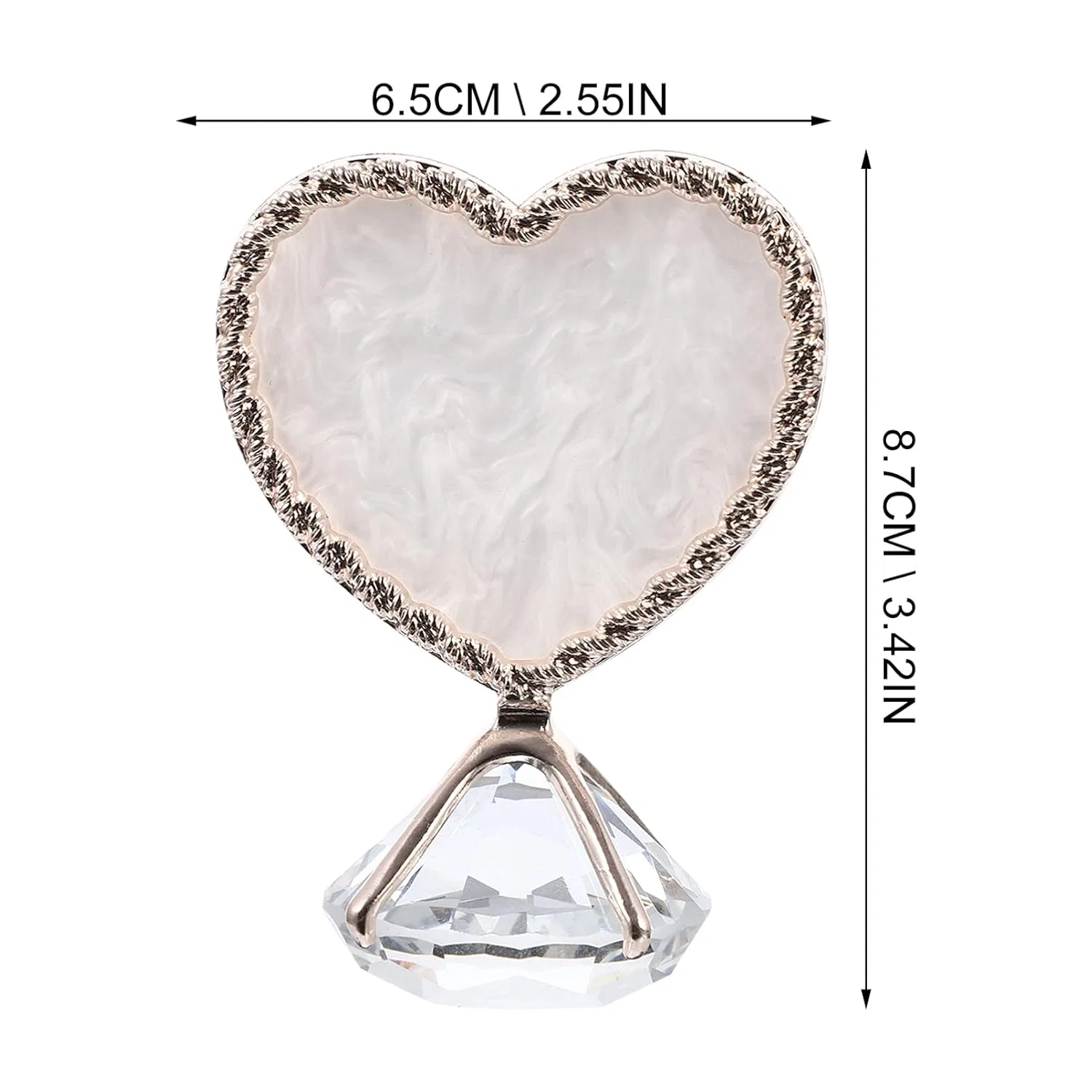 Палитра для смешивания лаков для ногтей «Heart Shape» от Minkissy ‎Minkissy — фото 3