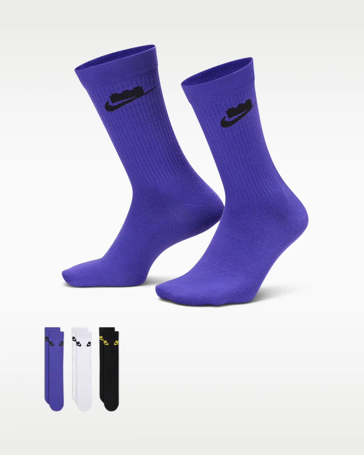 Носки Nike x LEGO® Collection Everyday Essentials (3 пары), Multi-Color