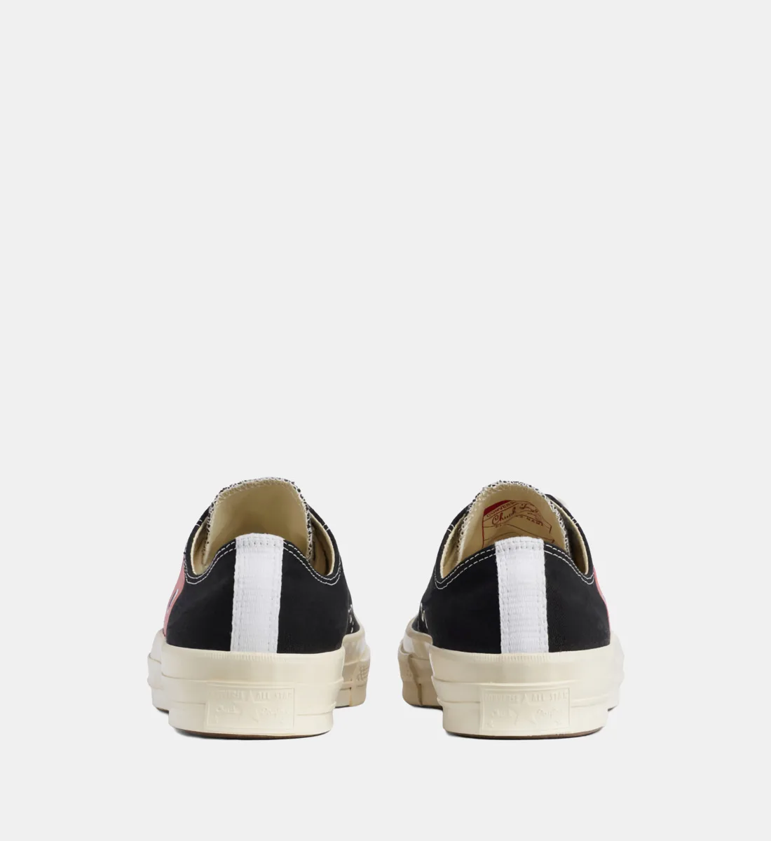Низкие кеды Comme des Garçons PLAY X Converse, хлопок, синий — фото 3