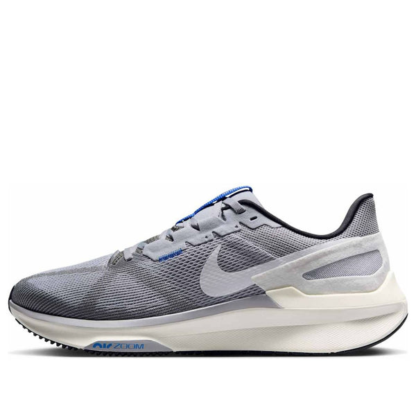 

Кроссовки air zoom structure 25 'smoke grey wolf grey sail white' Nike, серый