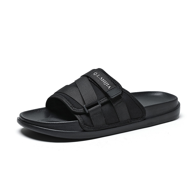 

Wolves • Family QUNLANGSHIJIA Устойчивые к запаху и истиранию слайдеры Men's Black