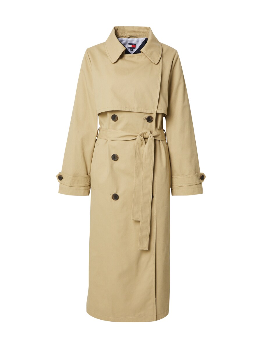 

Тренч Tommy Jeans Between-Seasons Coat, бежевый