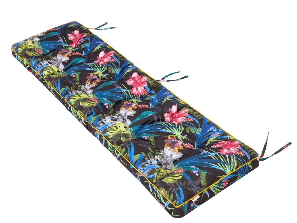 

Подушка для скамейки PillowPrim, подушка для скамейки, подушка, подушка для скамейки, подушка для уличной скамейки, подушка для скамейки в доме и саду, подушка для сиденья, 180x40, разноцветные листья Stanis³aw Jurga, черный