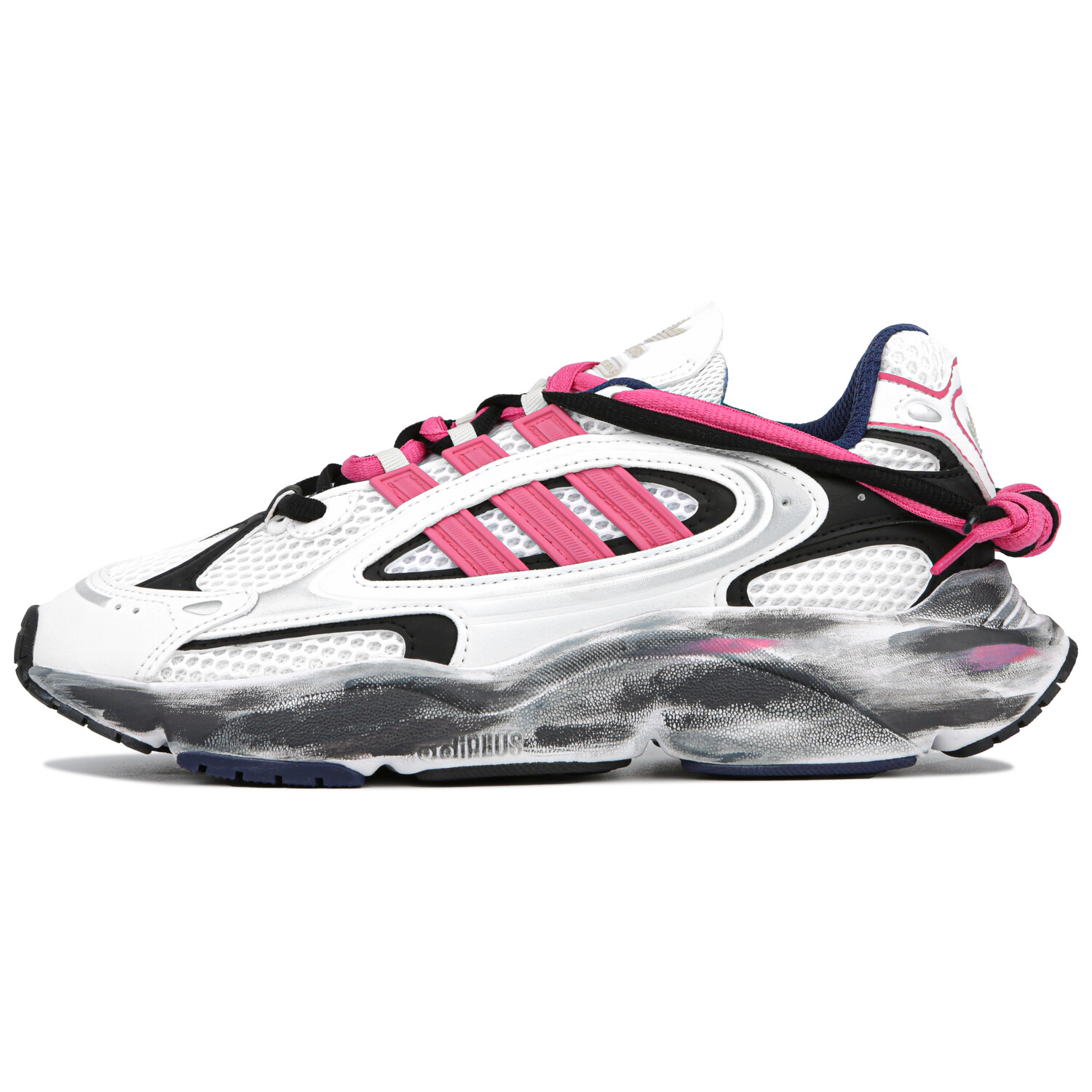 

Кроссовки Ozmillen Running Shoes Unisex Low-top Black/white/pink Adidas Originals
