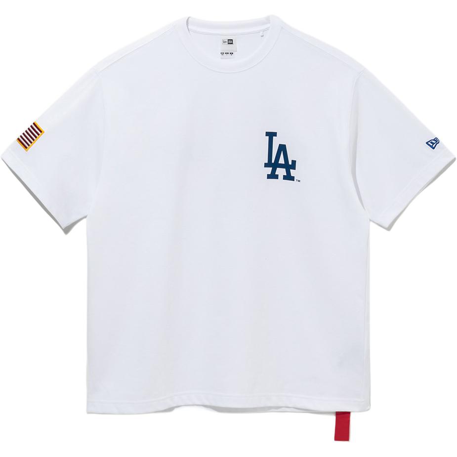 

New Era Футболка мужская белая, Белый, New Era Футболка мужская белая