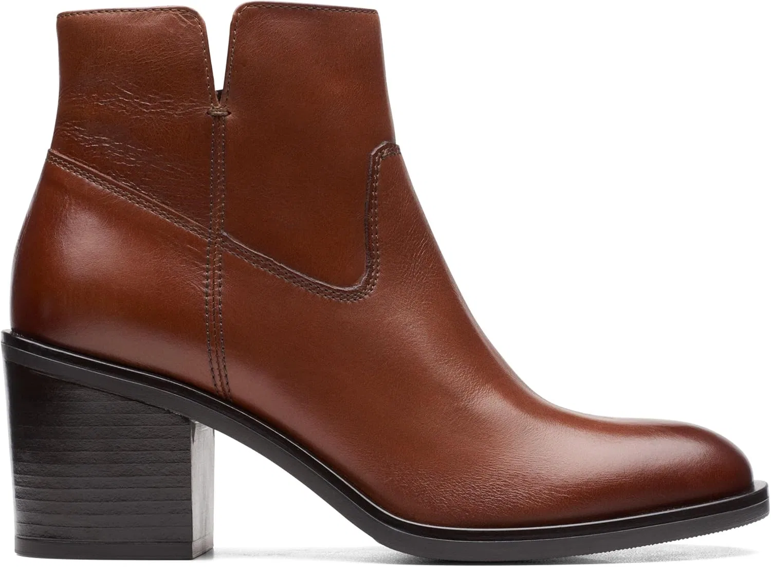 Черные кожаные ботинки Clarks Valvestino Lo