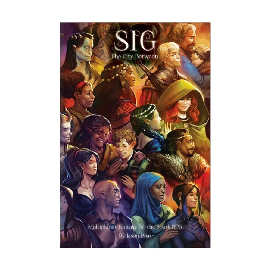 

Sig - The City Between, Spark Roleplaying Game, мягкая обложка