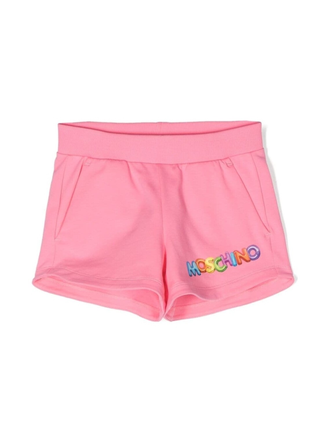 

Moschino Kids шорты с логотипом, розовый