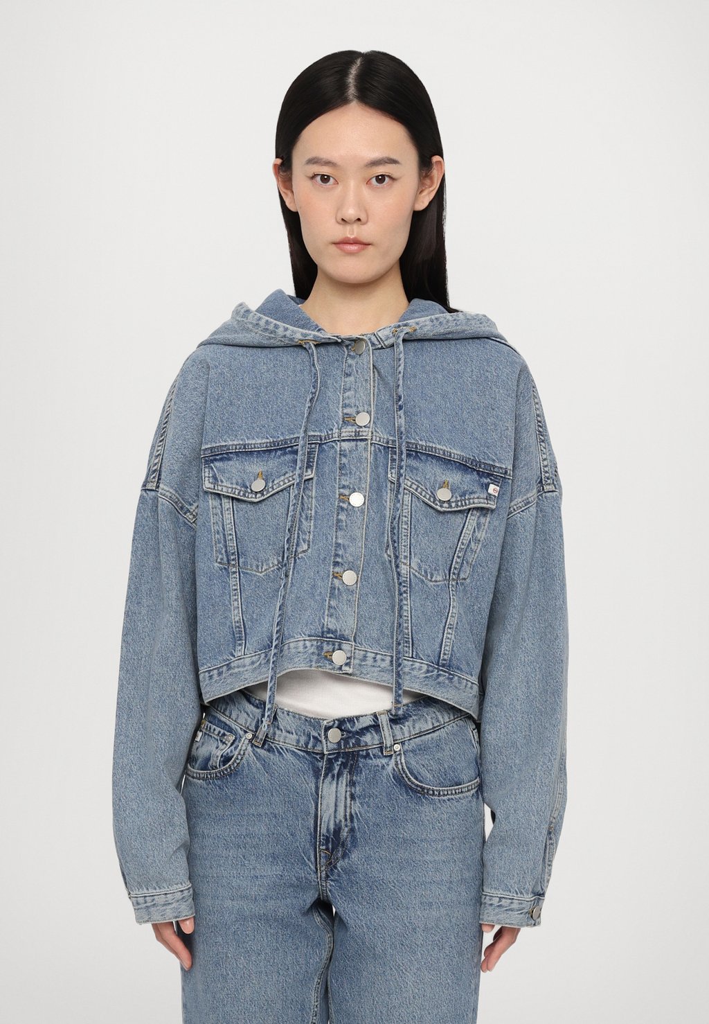 

Джинсовая куртка SHERWOOD AG Jeans, цвет Blue Denim