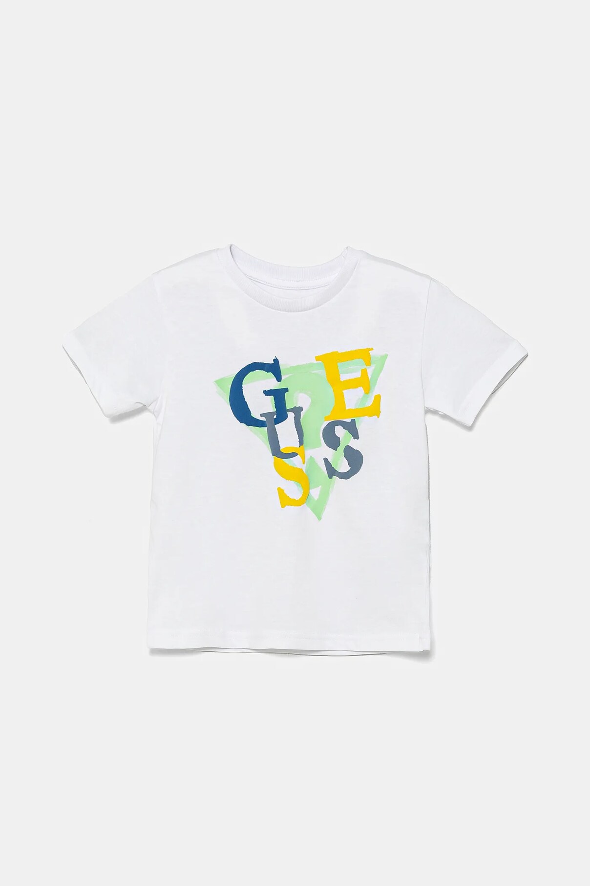 

Футболка из хлопка для детей Guess, белый