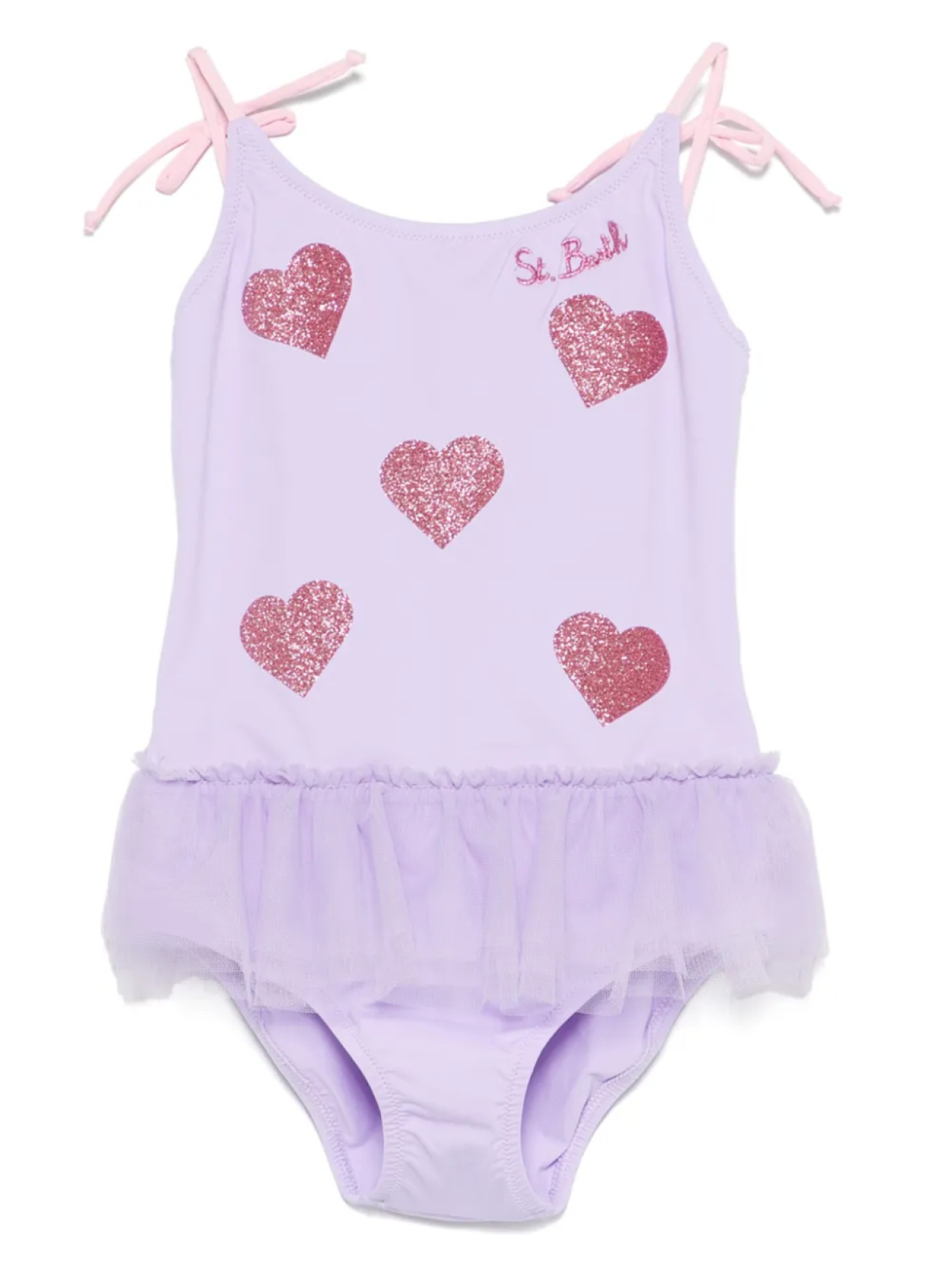 

MC2 Saint Barth Kids купальник Dancer, фиолетовый