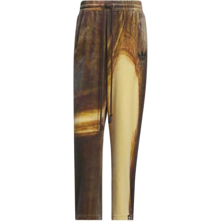 

Брюки Adidas X Song For The Mute Velvet Adidas Originals, коричневый/желтый