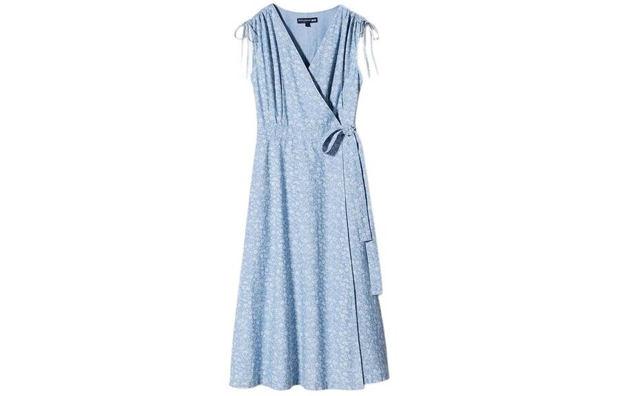 

Платье без рукавов Uniqlo х Ines De La Fressange, небесно-голубой