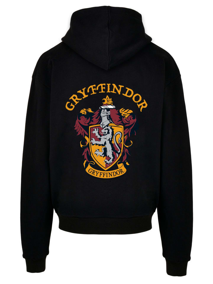 

Ультратяжелая толстовка с капюшоном с логотипом Гарри Поттера Гриффиндора черного цвета F4NT4STIC