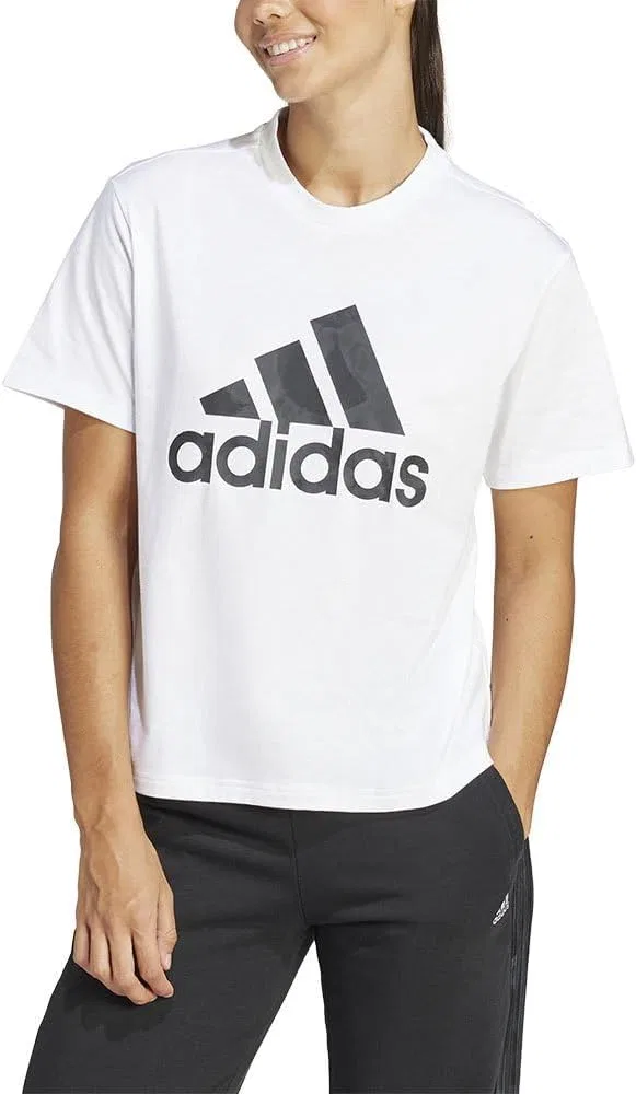 Футболка женская adidas, Light Purple, White