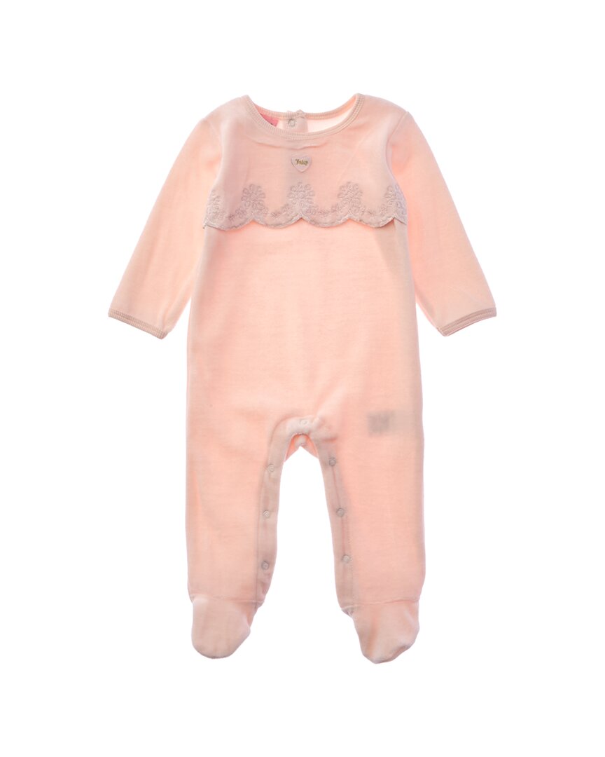 

Велюровый комбинезон Juicy Couture Juicy Couture, розовый