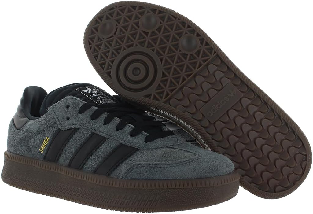 Мужские кроссовки adidas Samba XLG для повседневной носки, черный/серый — фото 4